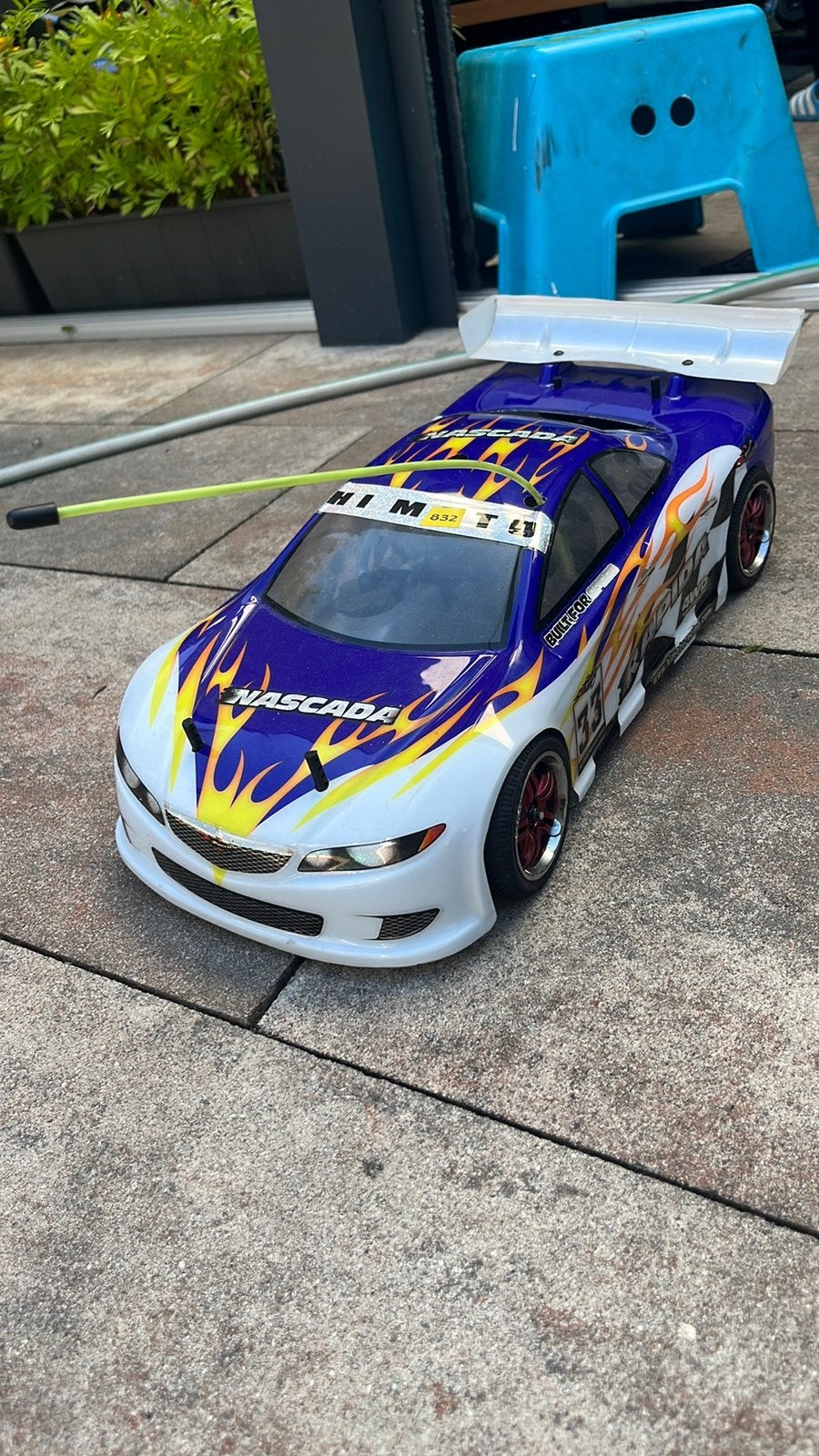 Nitro rc auto, Ophalen of Verzenden, Zo goed als nieuw, Nitro, Auto offroad