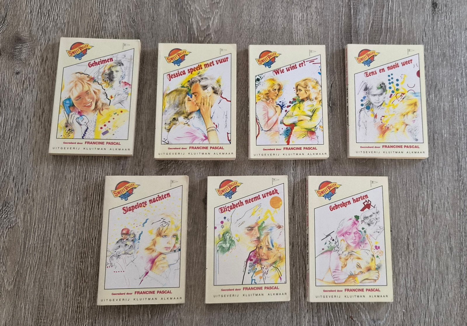 Sweet Valley High boekenserie Francine Pascal, Ophalen of Verzenden, Gelezen, Francine Pascal, Fictie