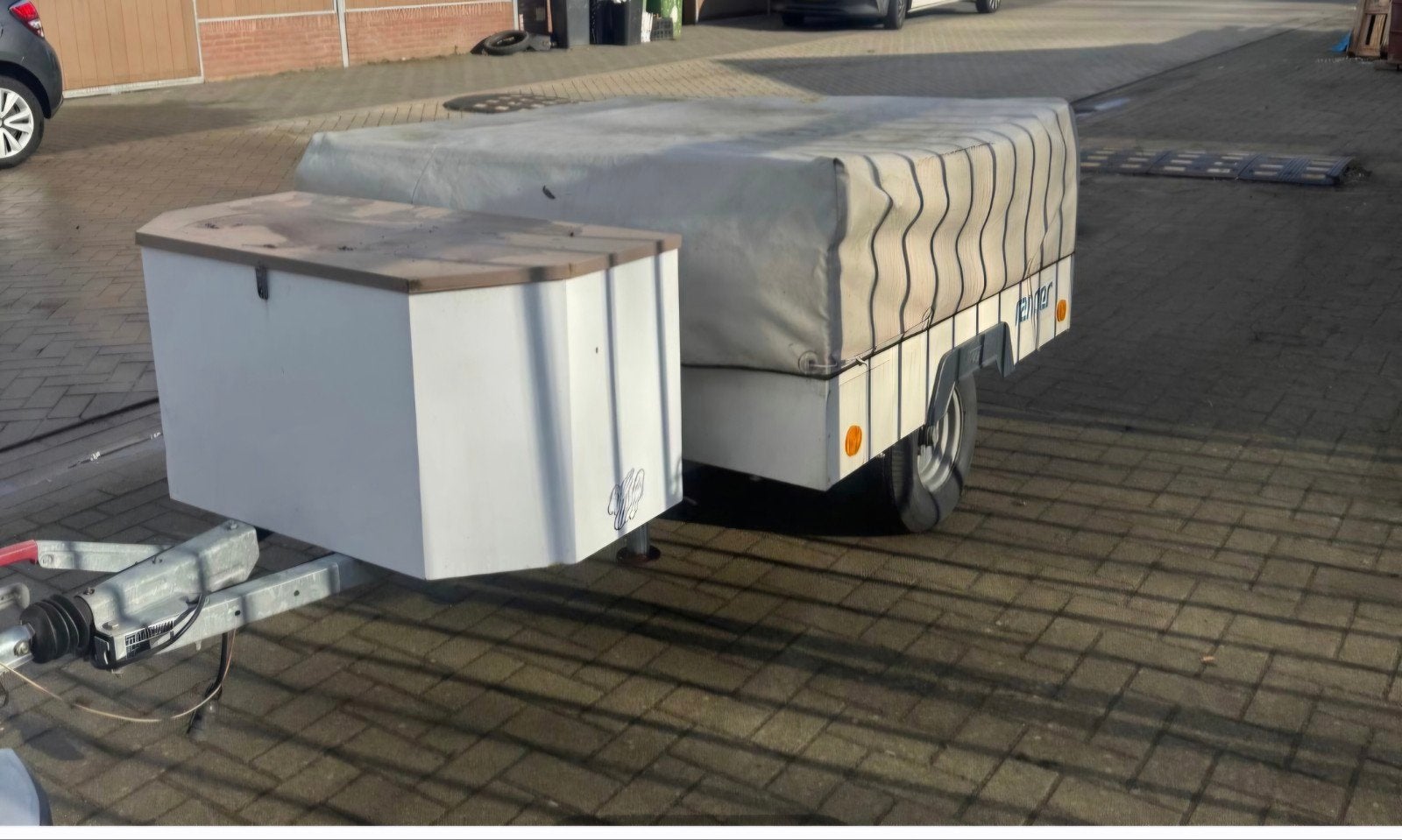 ranger vouwwagen 4 persoons, Ophalen, Gebruikt, Tot en met 4