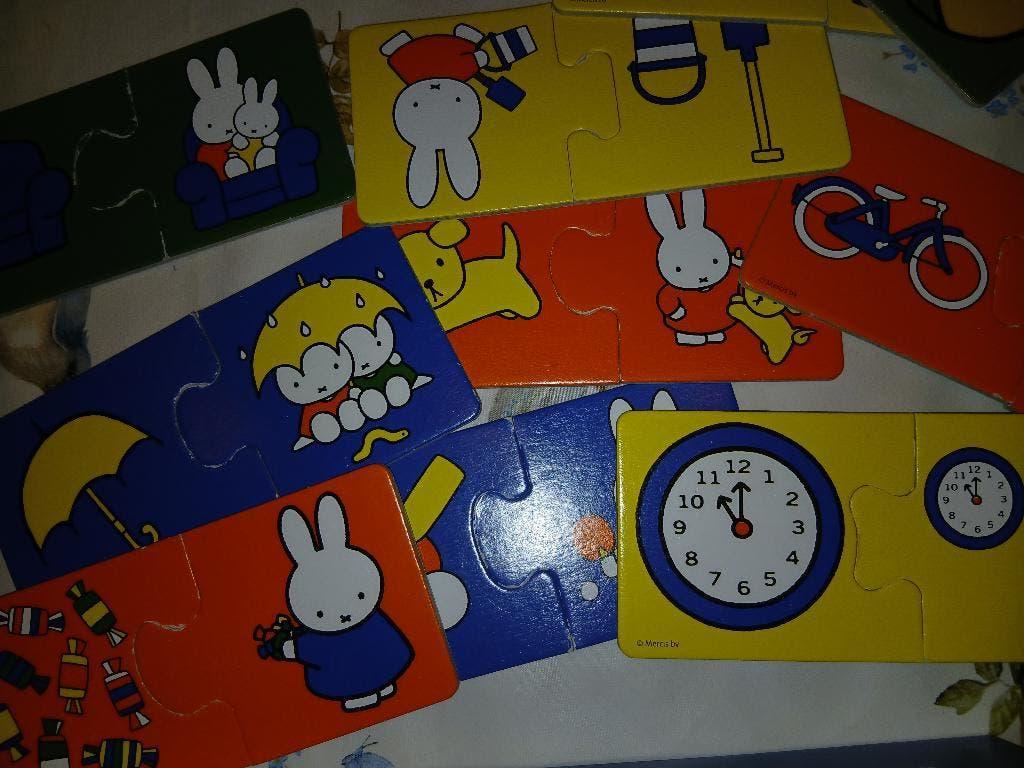 Puzzel Nijntje, wat hoort erbij in goede staat, Ophalen of Verzenden, Minder dan 10 stukjes, Gebruikt, 2 tot 4 jaar