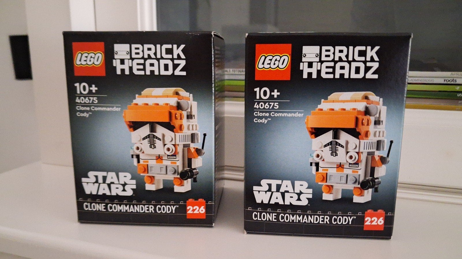 2x LEGO BrickHeadz Star Wars Clone Commander Cody 40675, Ophalen of Verzenden, Nieuw, Overige merken