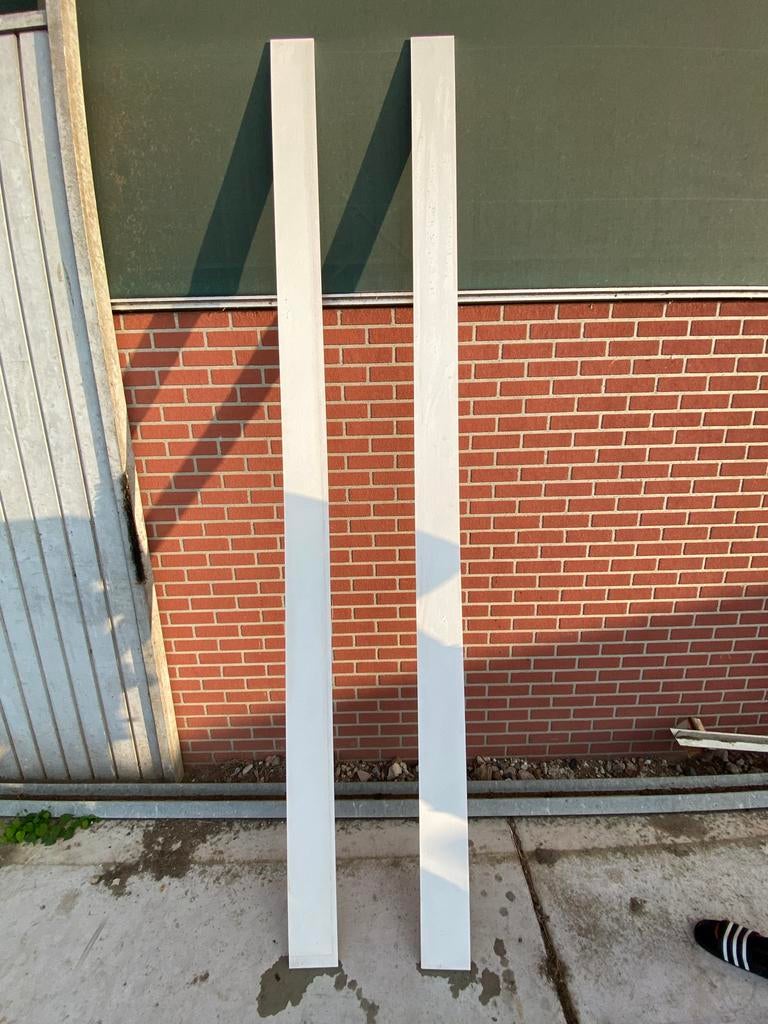 Boeidelen cementvezel door en door wit, Ophalen, Minder dan 25 mm, Nieuw, Plank