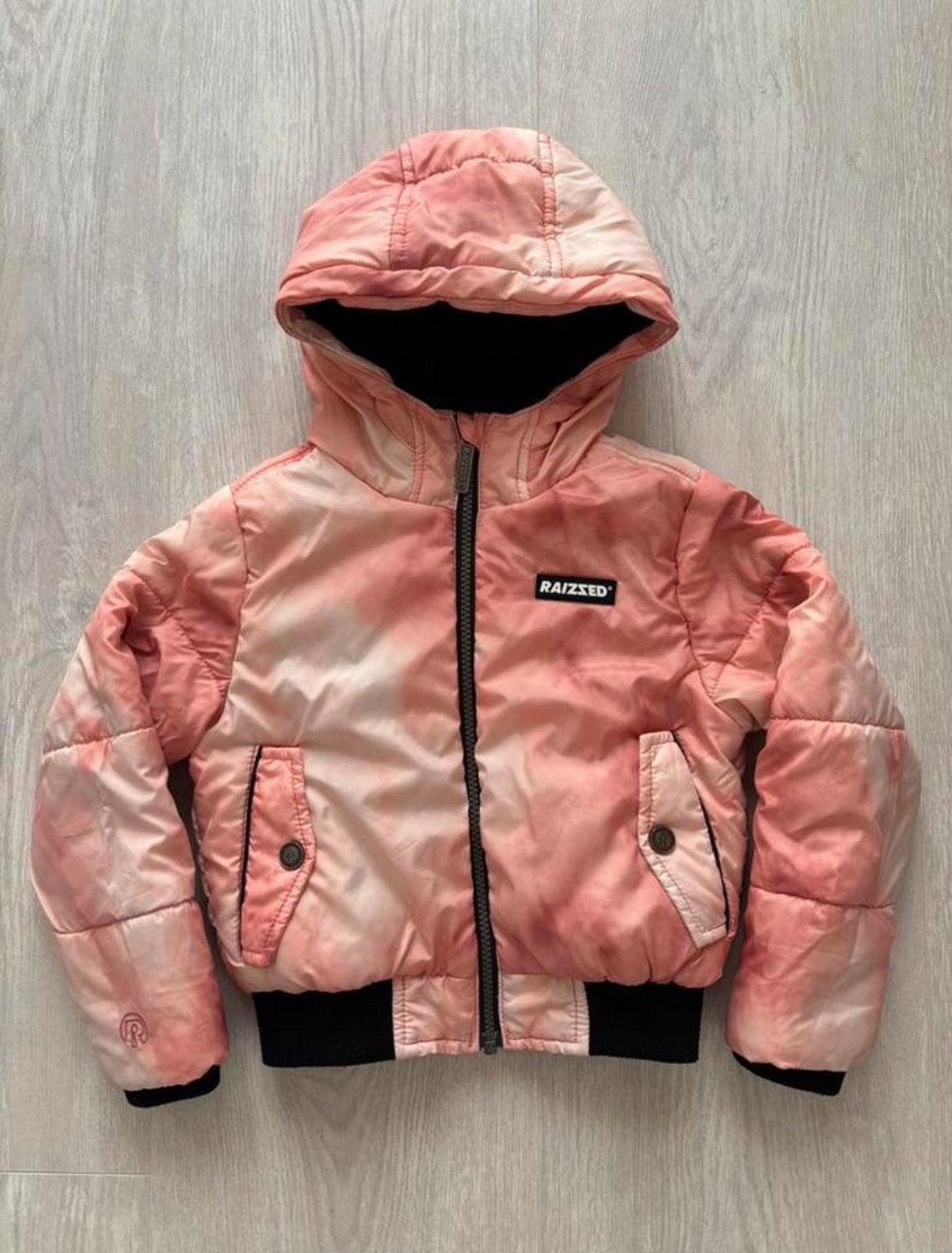 Raizzed winterjas roze maat 104/110, Ophalen of Verzenden, Zo goed als nieuw, Meisje, Jas