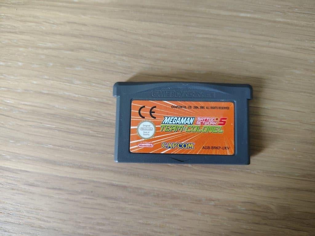Gameboy Advance Megaman Battle Network 5 - Team Colonel, 1 speler, Ophalen of Verzenden, Gebruikt, Vanaf 3 jaar