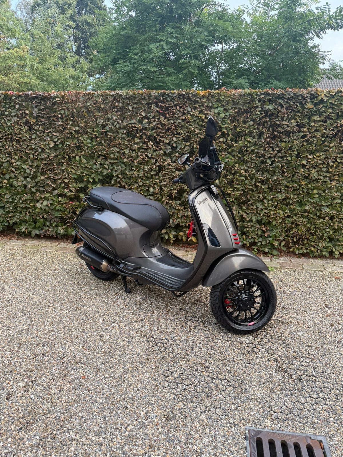 Vespa Sprint Custom Grey | Akrapovič | Sportieve Uitvoering, Ophalen, Gebruikt, Overige modellen, Benzine