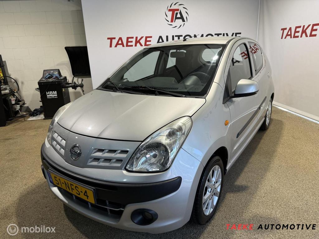 Nissan Pixo 1.0 Acenta AIRCO/APK/NAP/1EIG, Auto's, Nissan, Voorwielaandrijving, Euro 5, Stof, Gebruikt