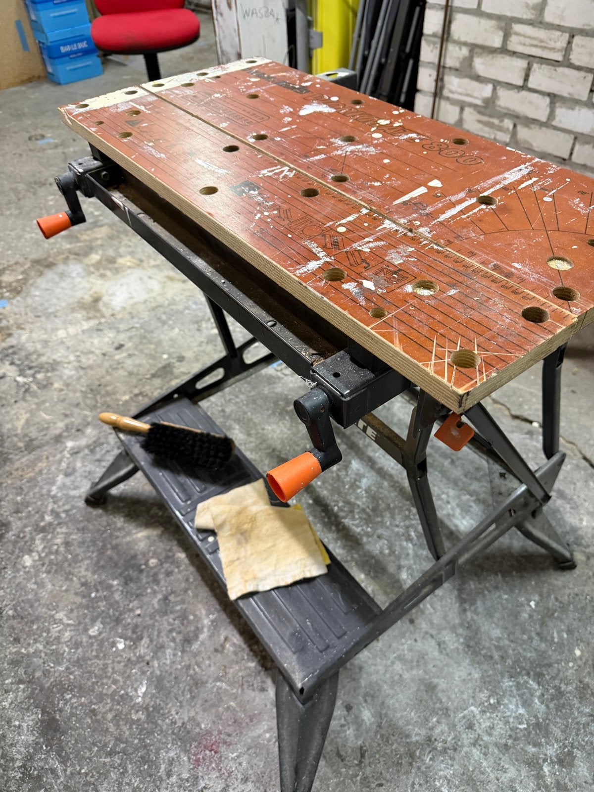 Black & Decker Workmate 800, Ophalen, Gebruikt, 70 tot 120 cm, Bankschroef