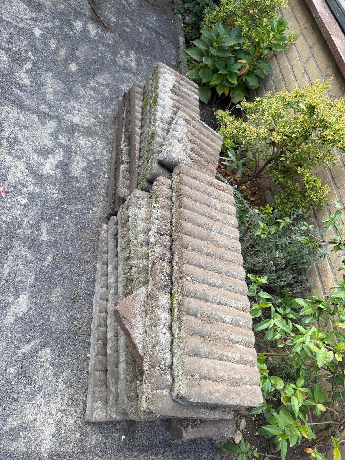 Gratis opsluitbanden voor de tuin, Tuin en Terras, Ophalen, Gebruikt, Overige typen, Beton
