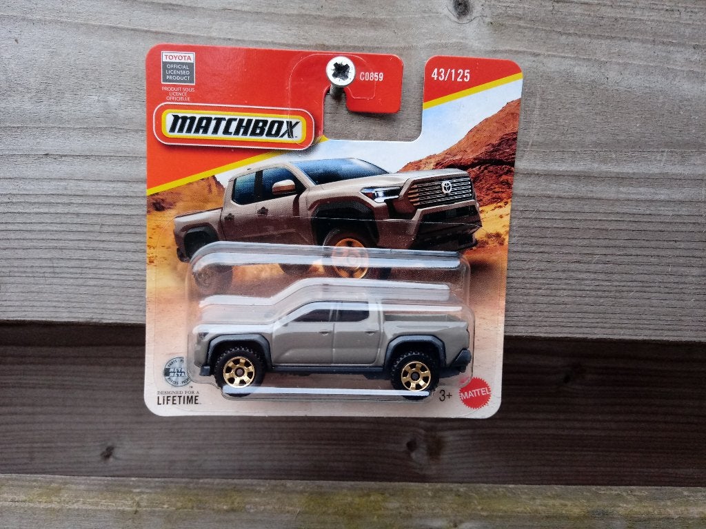 Toyota Tacoma '24 Matchbox, Ophalen, Nieuw, Auto