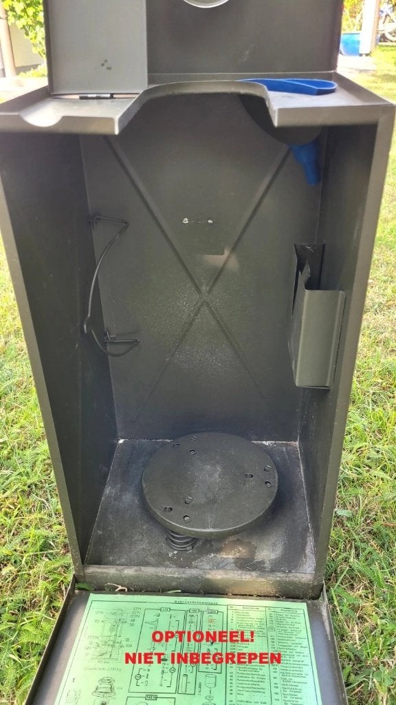 Petromax 500 Metalen opbergkist - legergroen, Ophalen of Verzenden, Gebruikt, Accu