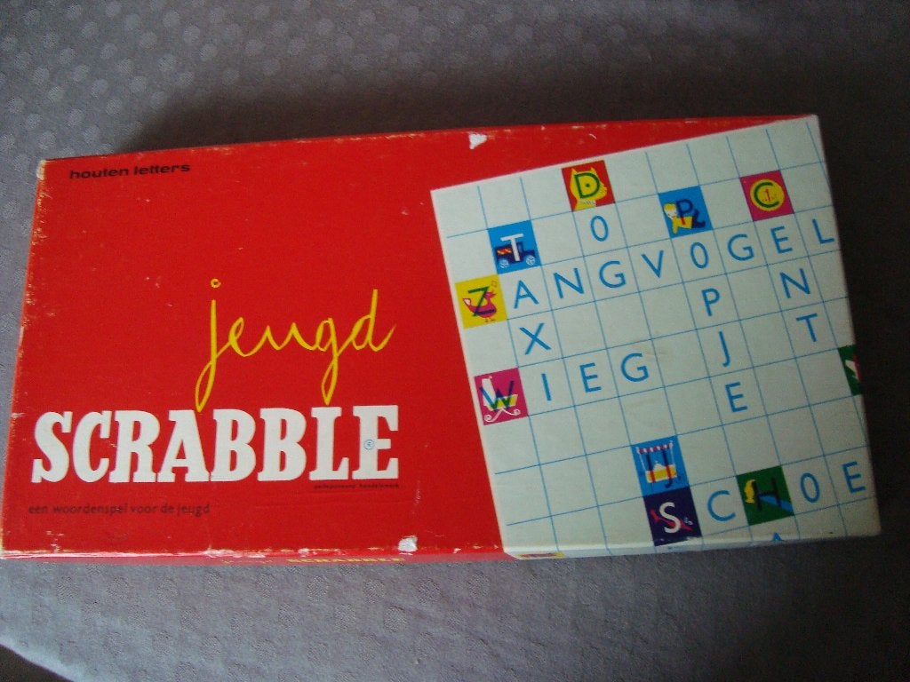 Jeugd scrabble, Ophalen of Verzenden, Zo goed als nieuw