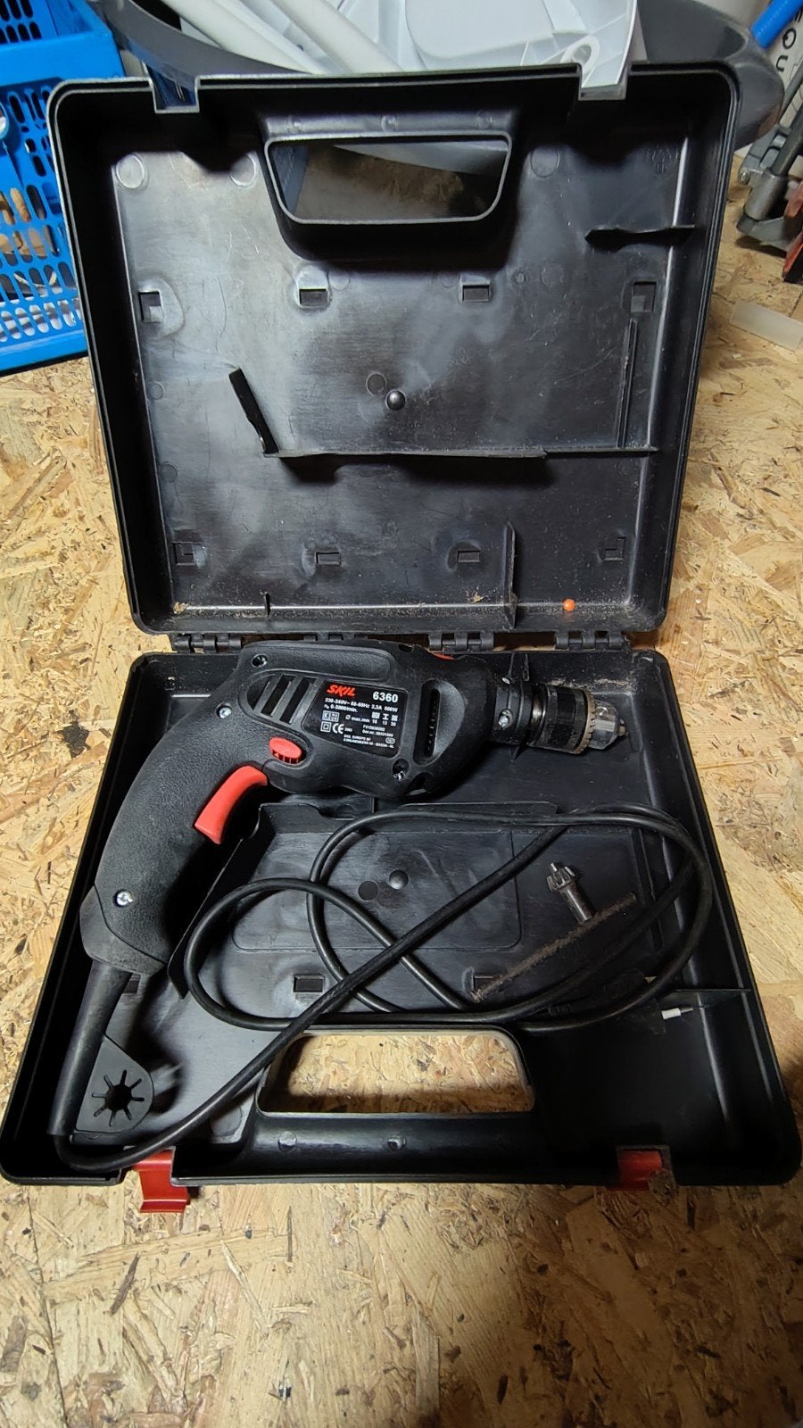 SKIL 6360 Boormachine - Eenvoudig en Betrouwbaar, Variabele snelheid, Ophalen, Boormachine, Gebruikt