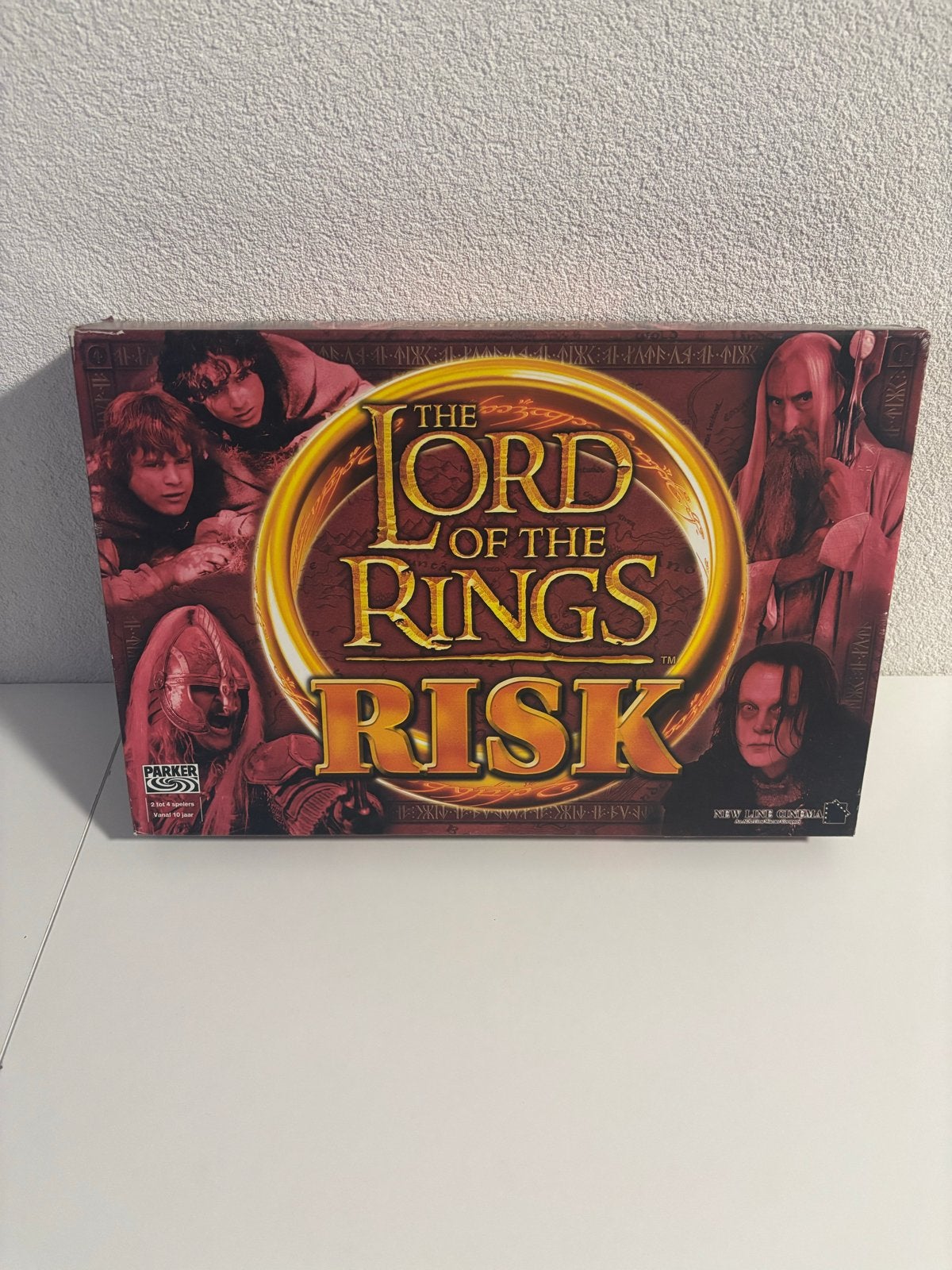 Lord of the Rings Risk Bordspel - Strategie in Midden-Aarde, Een of twee spelers, Ophalen of Verzenden, Gebruikt