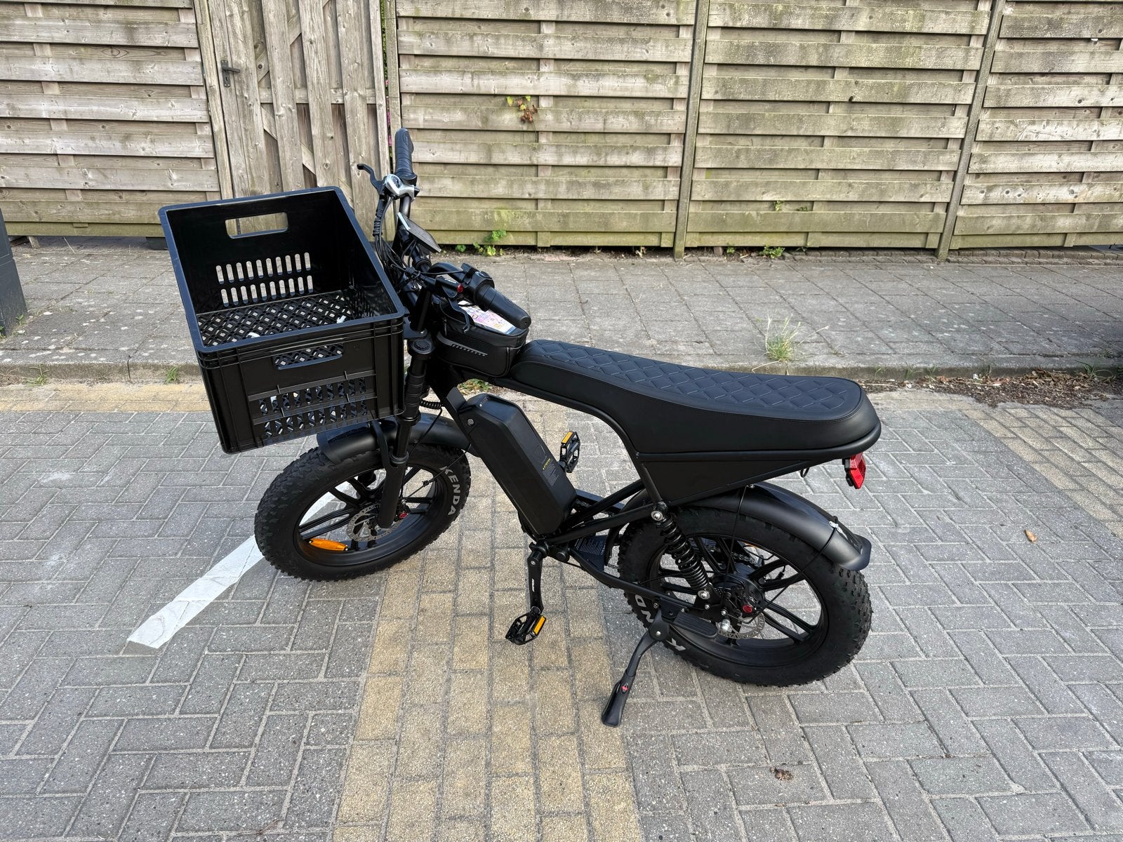 Fatbike Ouxi v8 Pro met M5 display - Zo goed als nieuw, Zo goed als nieuw, 59 cm of meer, 50 km per accu of meer, Ophalen