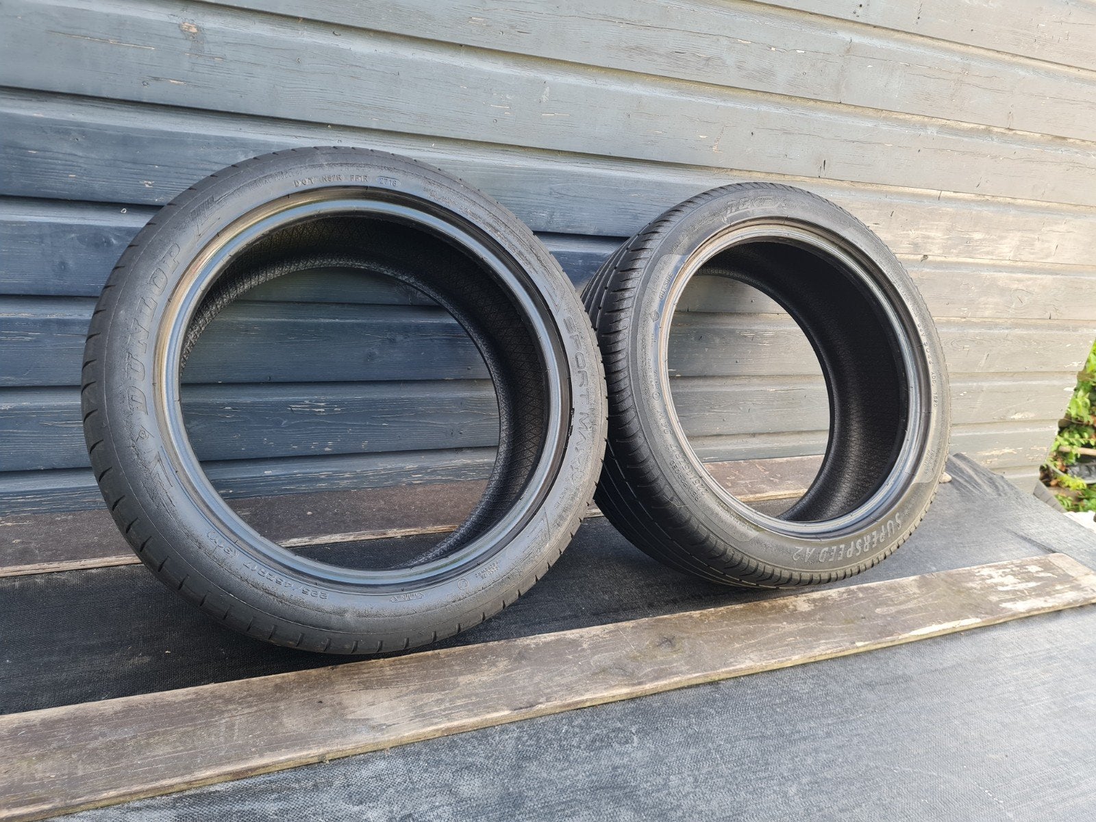 2x 225 45 17 Zomerbanden, Ophalen, 17 inch, Band(en), Zomerbanden