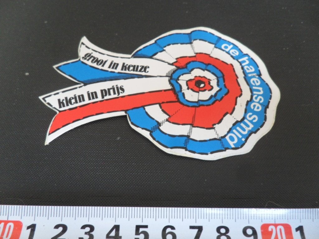 sticker De Harense Smid groot in keuze klein in prijs PX080, Verzamelen, Ophalen of Verzenden, Zo goed als nieuw