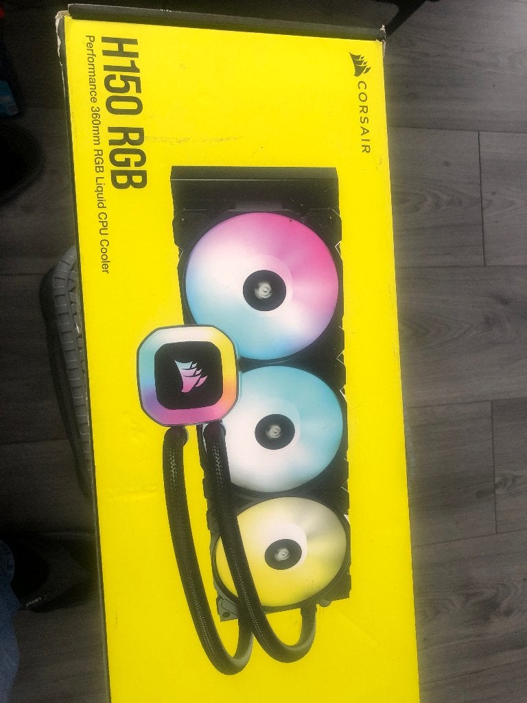 Corsair H150 RGB Liquid CPU Cooler, Computers en Software, Computerkoelers, Ophalen, Nieuw, Waterkoeling