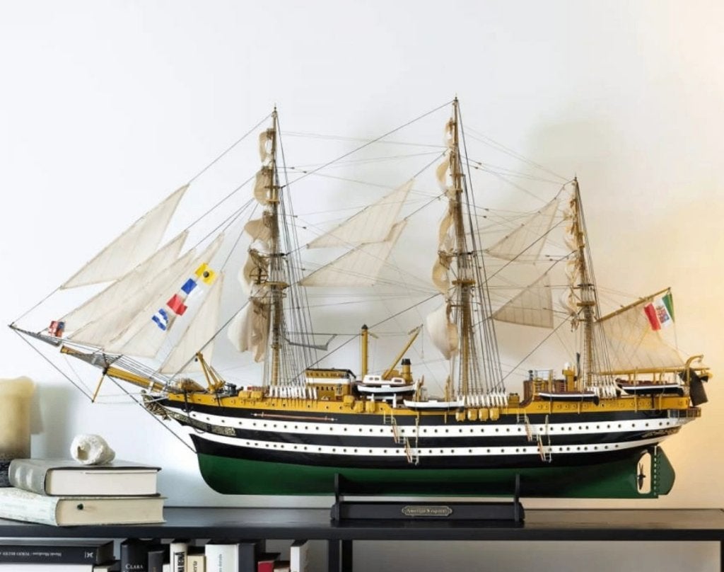 Mantua 1:100 Amerigo Vespucci, Info@Model-engineering.nl, Verzenden, Nieuw, Perenmarkt 1 1681 PG Zwaagdijk-Oost