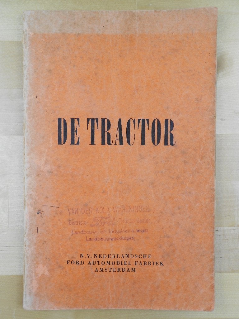 Fordson Major Tractor Handleiding 1949 – Trekker Ford, Ophalen of Verzenden