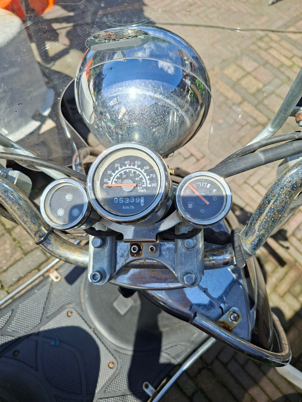 Scooter sym, Fietsen en Brommers, Ophalen, Gebruikt, Benzine, Overige modellen