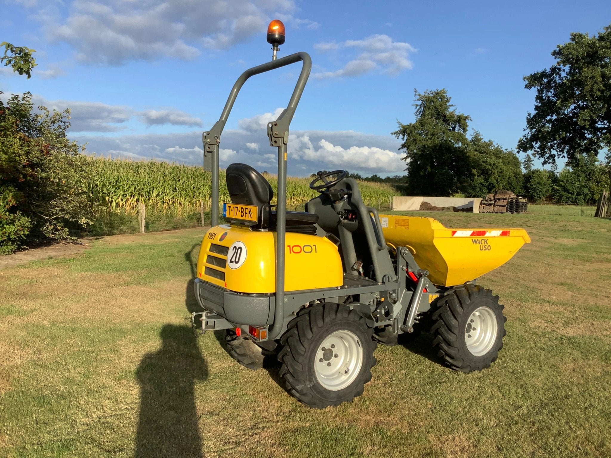 WACKER NEUSON 1001 910 uur. (bj 2019)
