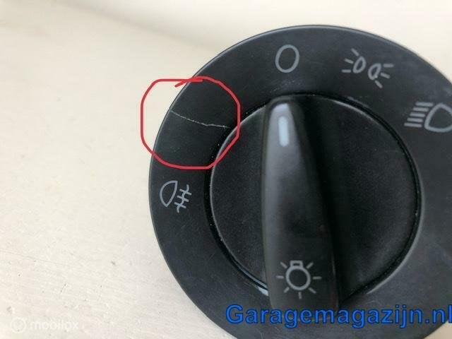 Licht schakelaar Volkswagen Lupo (6X1) 2003 1C0941531C, Auto-onderdelen, Gebruikt, Ophalen of Verzenden