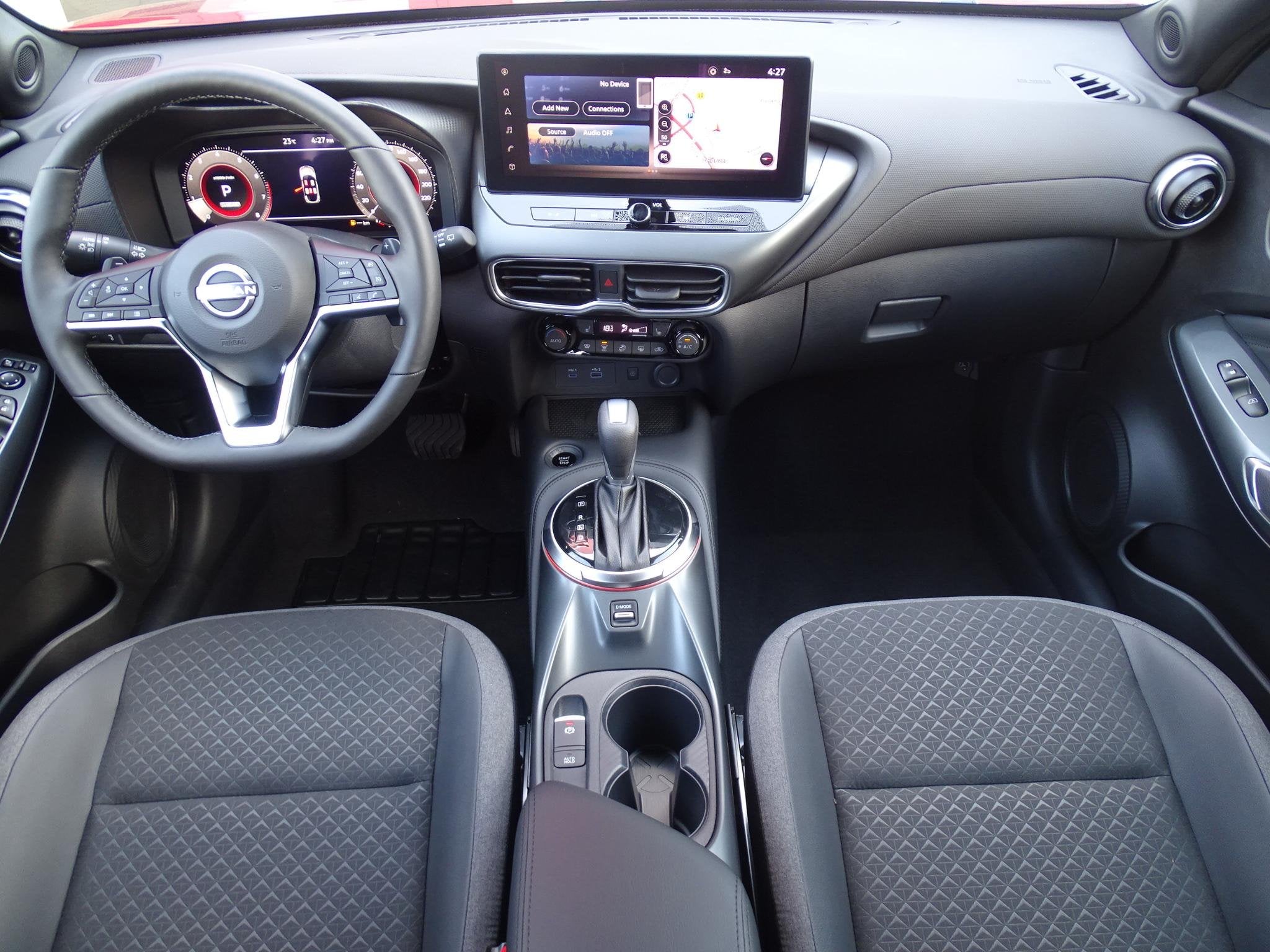 Nissan Juke 1.0 DIG-T N-Design | KEYLESS ENTRY | AUTOMAAT |, Auto's, Stof, Met garantie (alle), Bedrijf, Automatische klimaatregeling