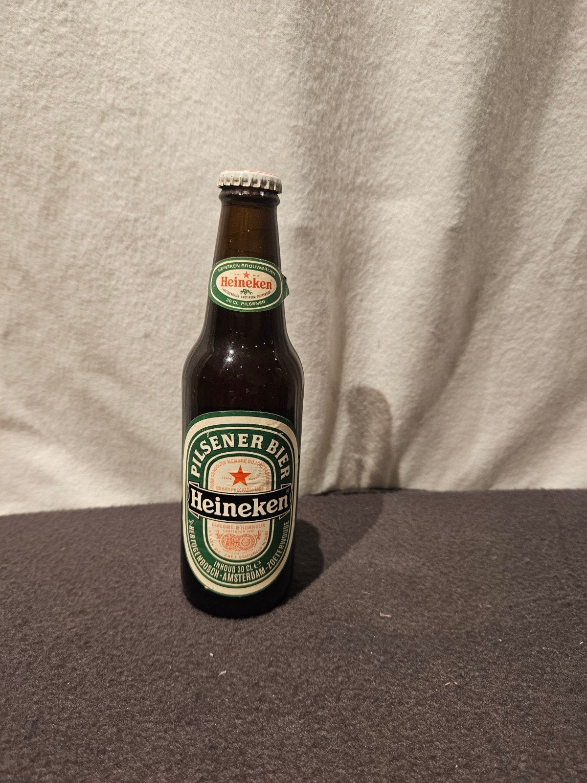 Heineken Pilsener Bierflesje 30 cl - THT Mei 1987, Ophalen of Verzenden, Nieuw, Flesje(s), Heineken