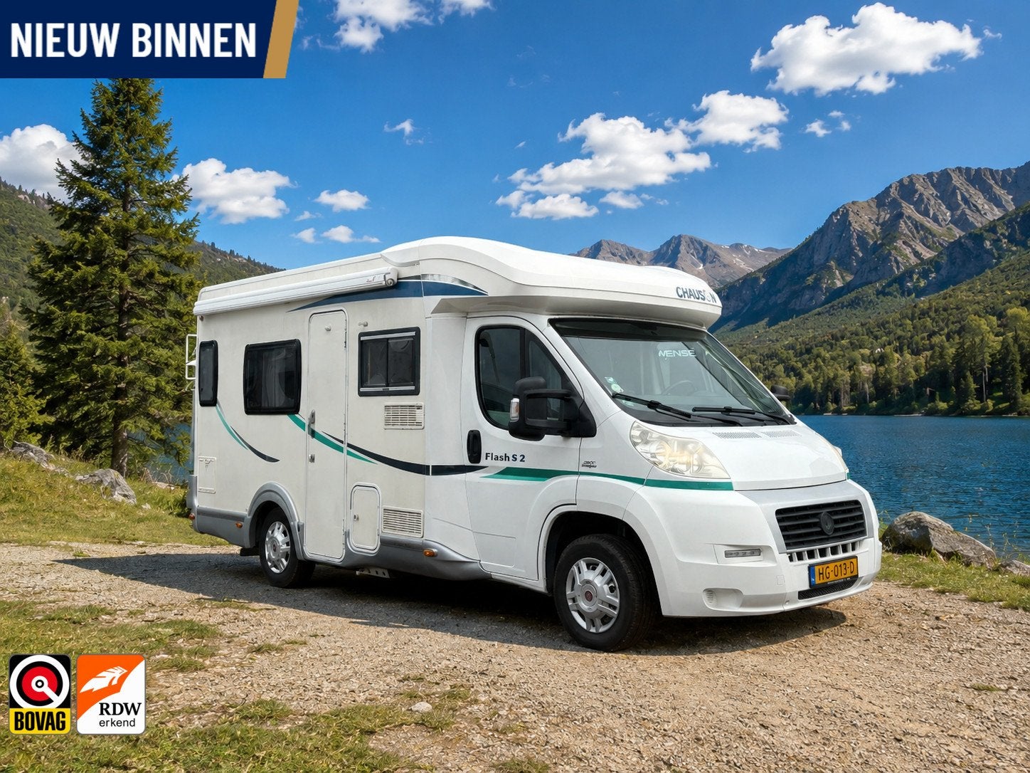 Chausson FLASH S2, Info@onderwegmethh.nl, Tot en met 2, Half-integraal, Airconditioning