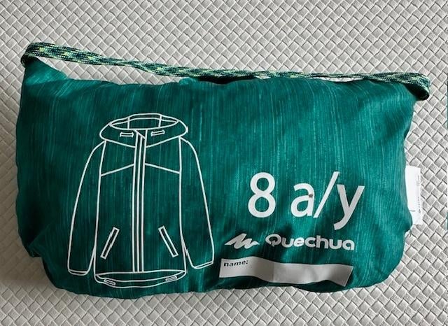 Regen jasje, opvouwbaar maat 122 / 128 zgan (N738), Kinderen en Baby's, Kinderkleding | Maat 122, Ophalen of Verzenden, Zo goed als nieuw