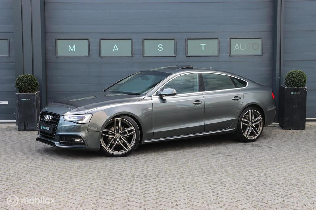 Audi A5 Sportback 1.8 TFSI AUT|3x S-line|PANO|XENON|NAVI|Sto, Auto's, Euro 5, Gebruikt, Zwart, 4 cilinders