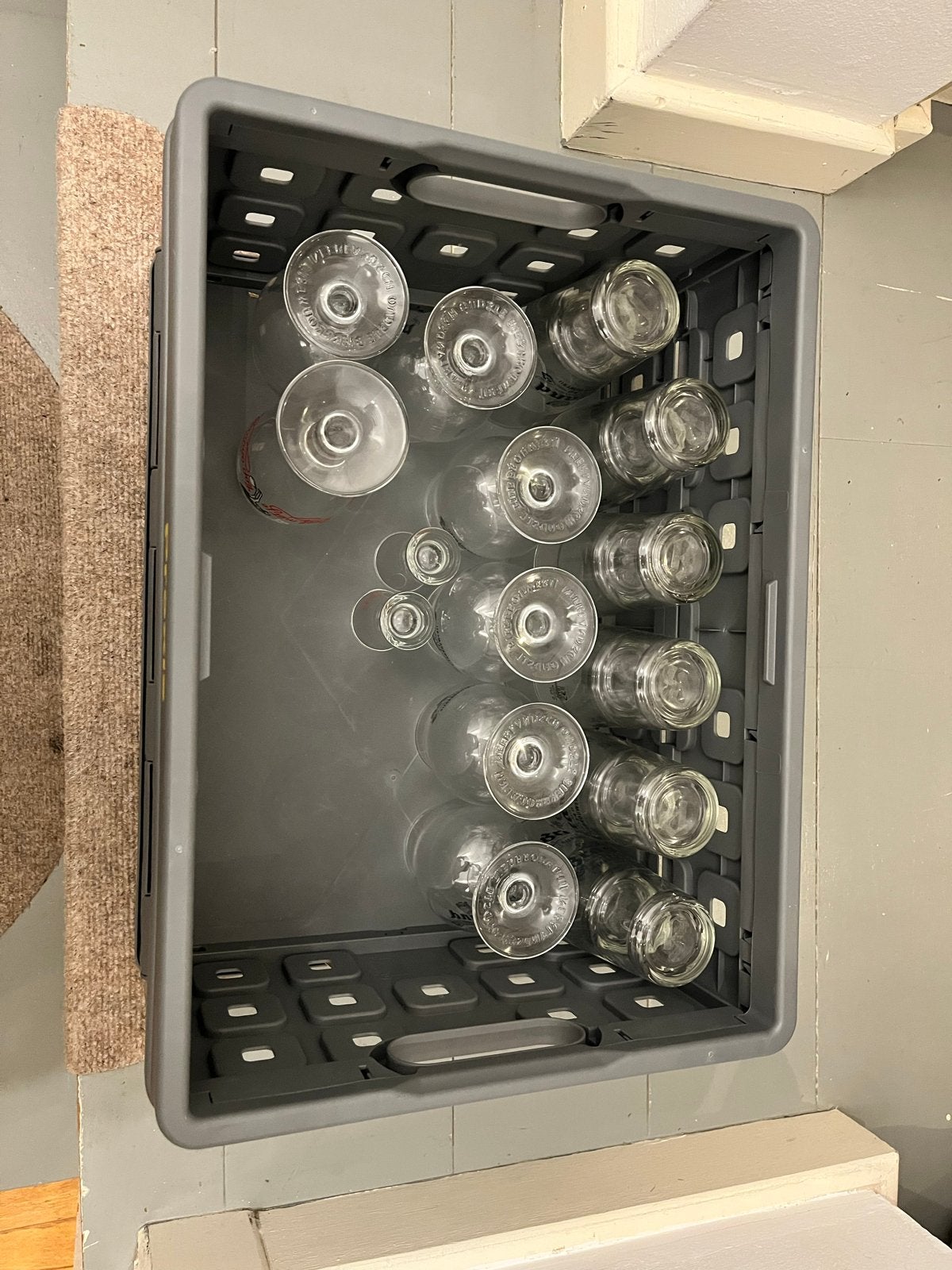18x Brand bierglazen: 12 bierglazen en 6 speciaalbierglazen, Ophalen, Zo goed als nieuw, Overige merken, Glas