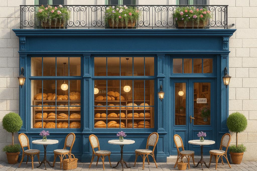 Borduurpatroon: De Provencaalse bakker, Patroon, Verzenden, Nieuw, Info@eindeloosborduren.nl