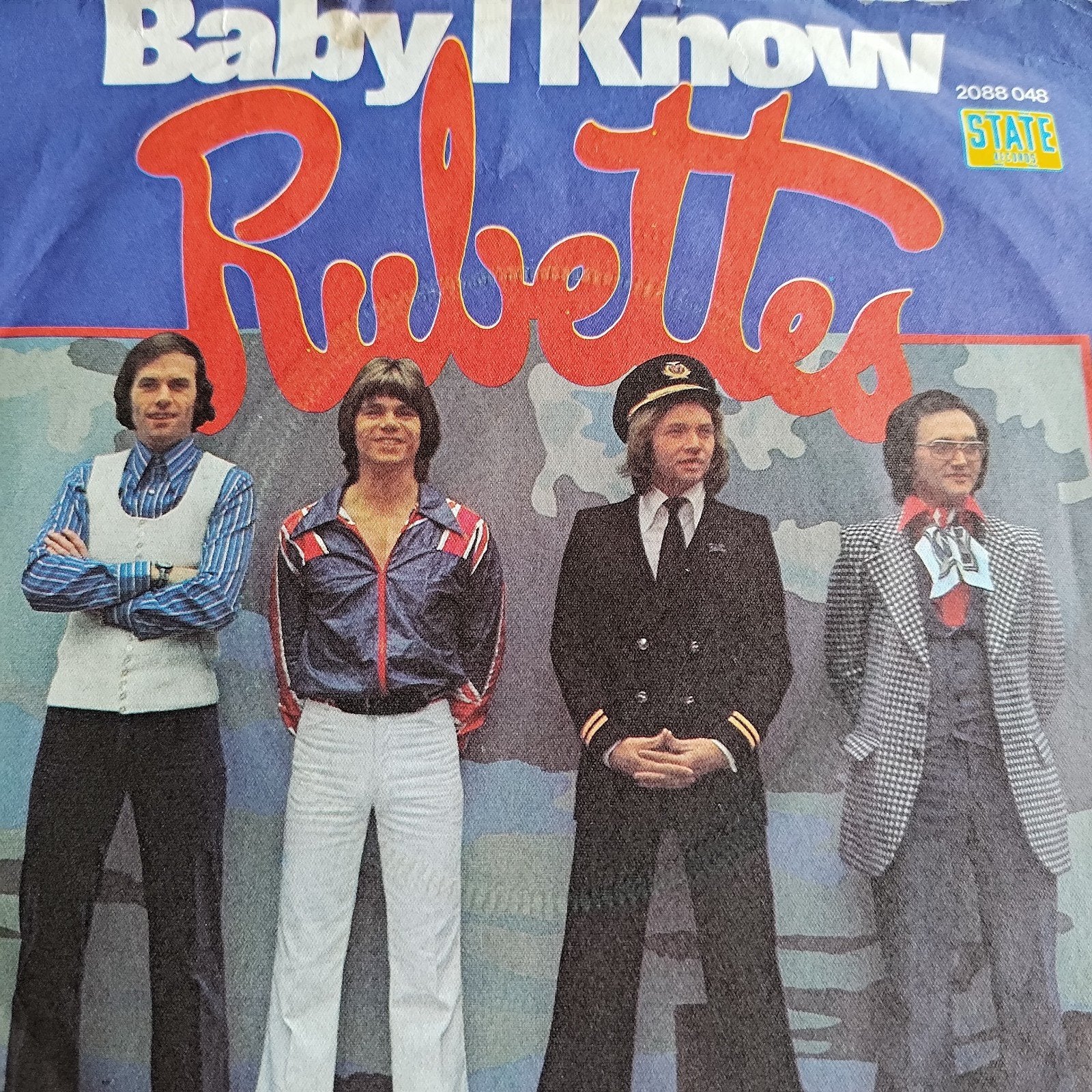 The Rubettes - Baby I Know (Vinyl Single), Ophalen of Verzenden, 1970 - 1979, Gebruikt, 7 inch