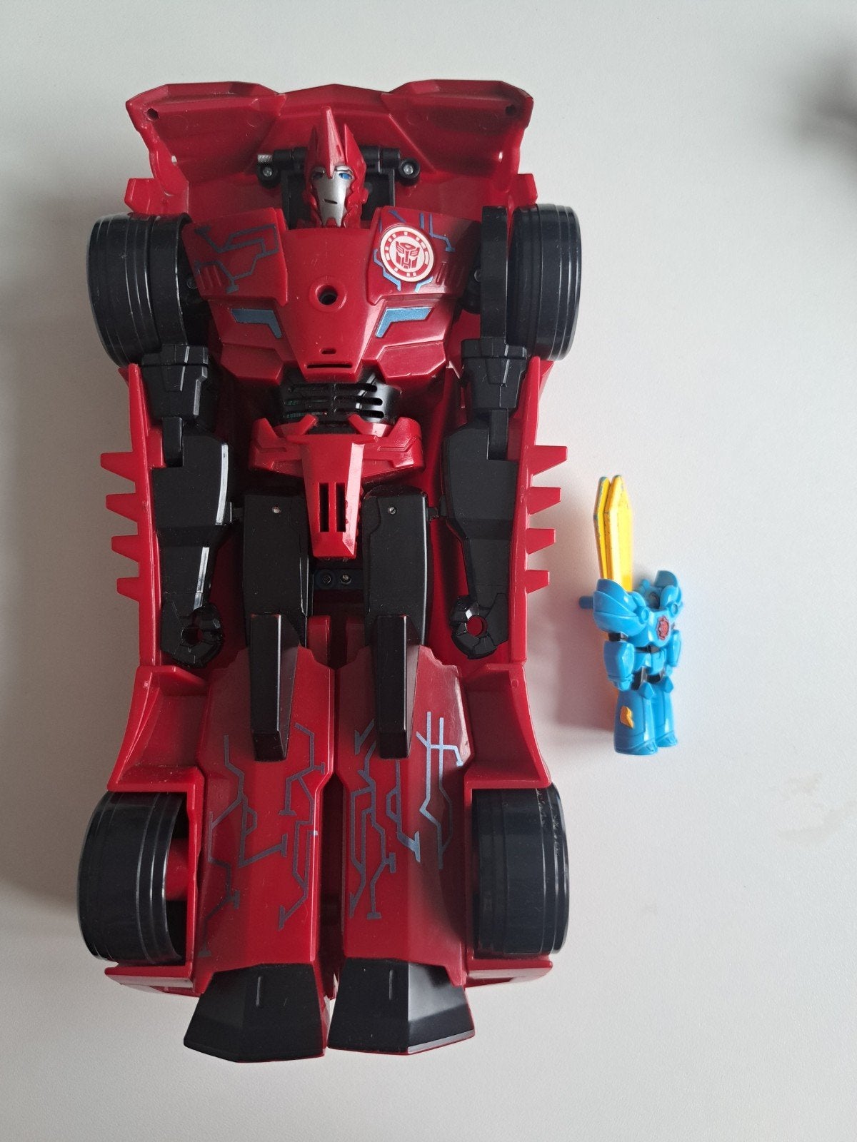 Transformers Robots in Disguise Warrior Class Sideswipe, Ophalen, Gebruikt