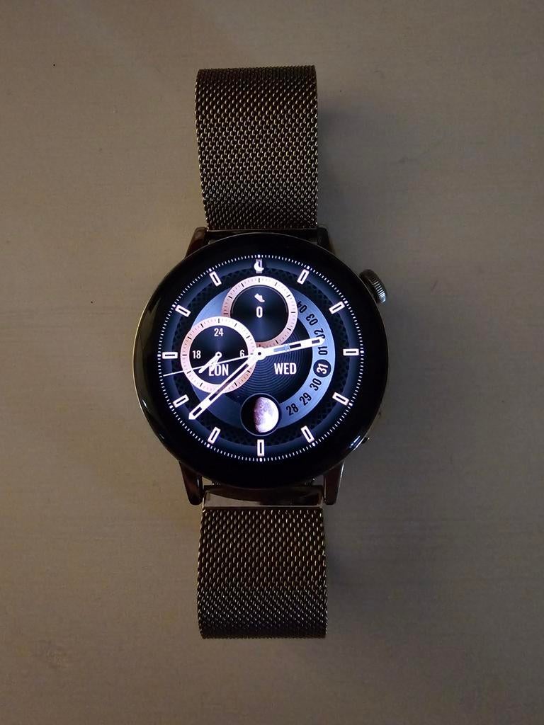 Smart watch Huawei, Zo goed als nieuw, Waterdicht, Grijs, Ophalen