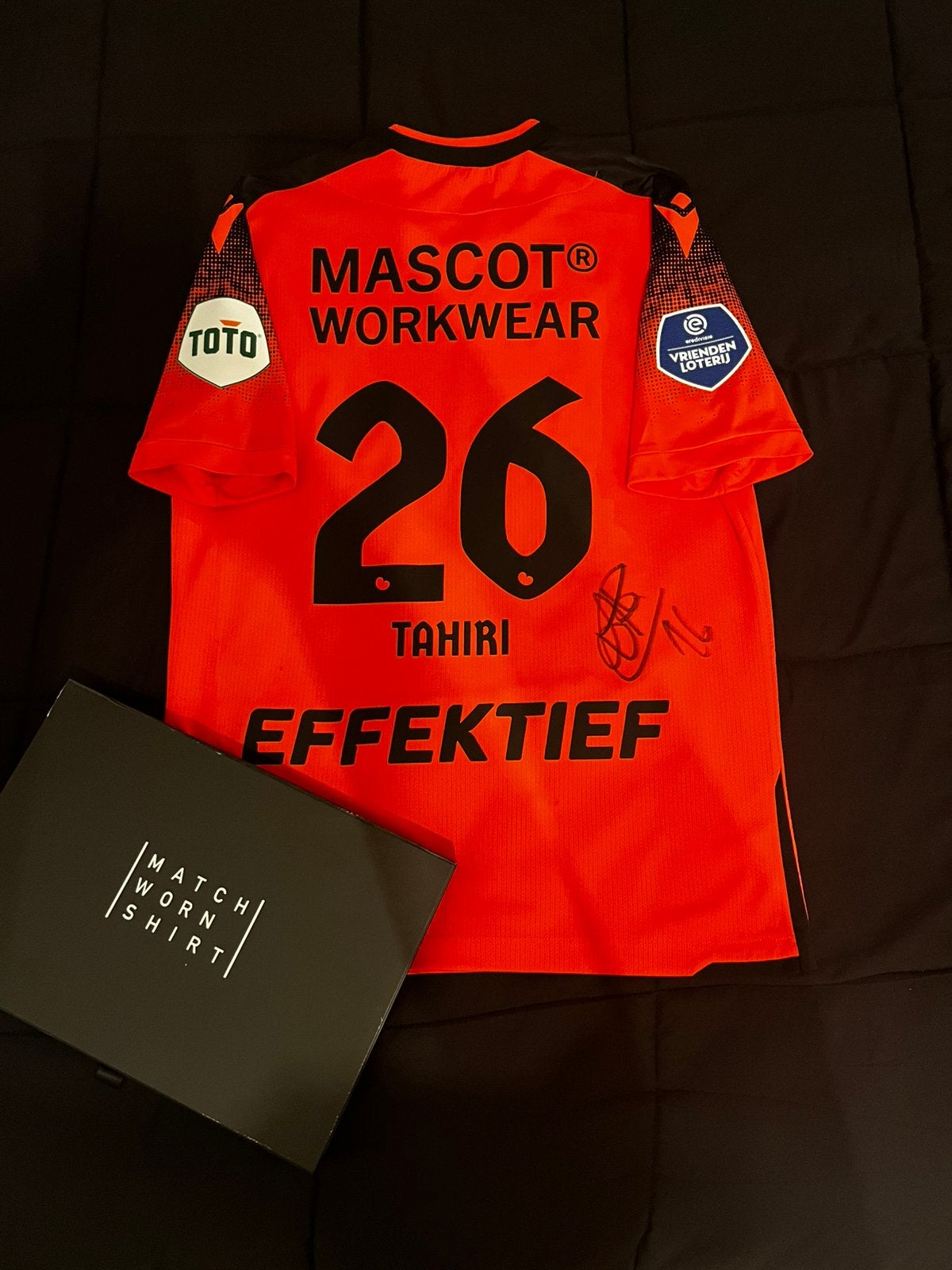 Matchworn shirt, Ophalen of Verzenden, Zo goed als nieuw, Overige binnenlandse clubs, Shirt