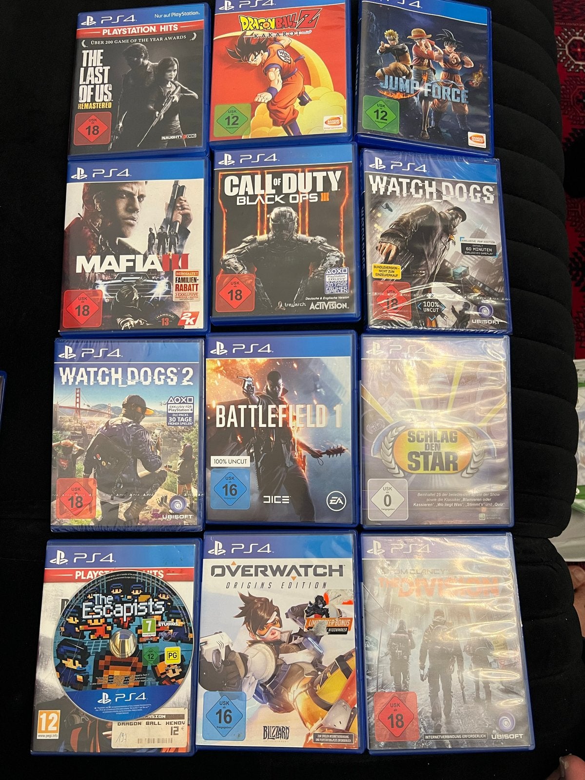 PS4 Games: Watch Dogs, Mafia, The Last of Us, Overwatch, COD, Online, Vanaf 18 jaar, Overige genres, 1 speler