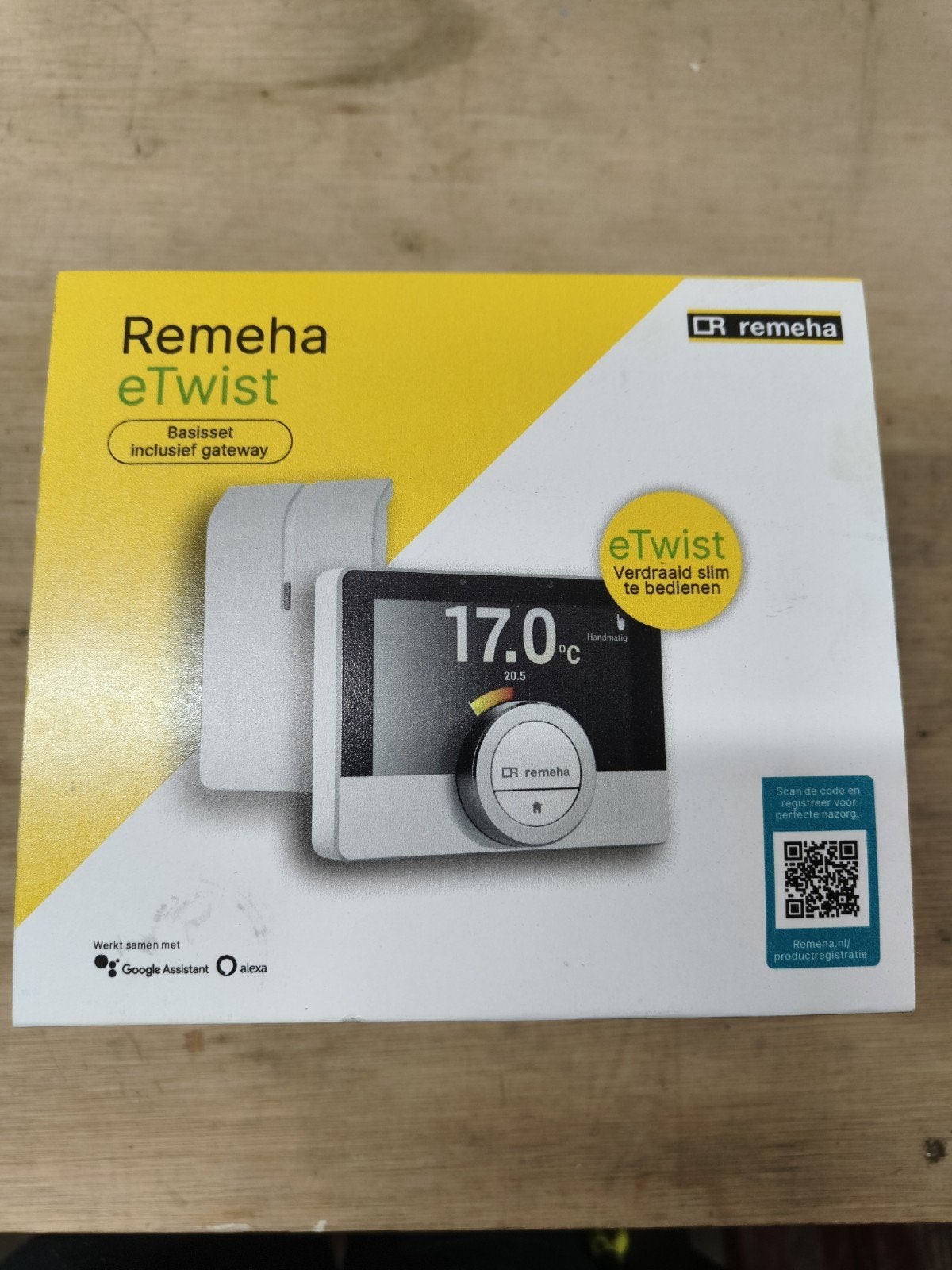 Remeha eTwist Basisset inclusief gateway- Slimme Thermostaat, Ophalen of Verzenden, Slimme thermostaat, Nieuw