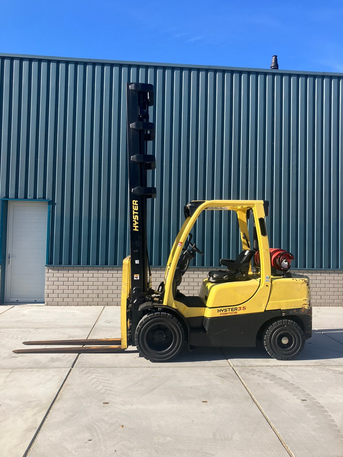 3,5 tons hyster heftruck 2019, 3000 tot 4000 kg, Ophalen of Verzenden, LPG, Heftruck