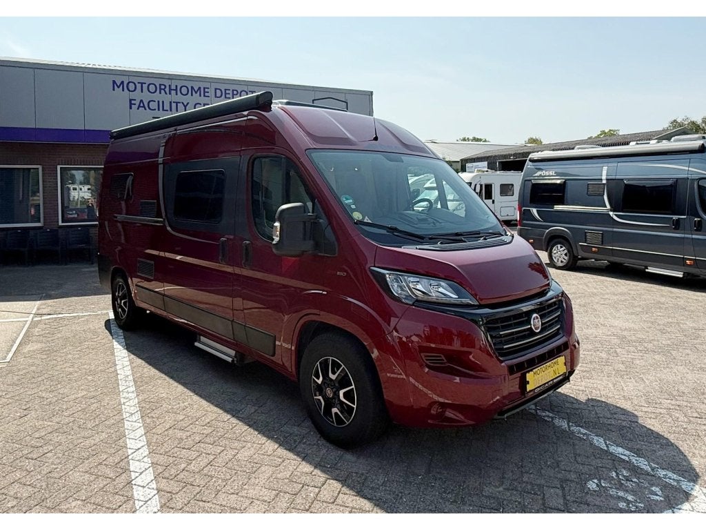 Pössl 2Win Plus 600 T9 AUT 160PK Euro6 in nieuwstaa, Automaat, Buscamper of Camperbus, Ringverwarming, Fiat
