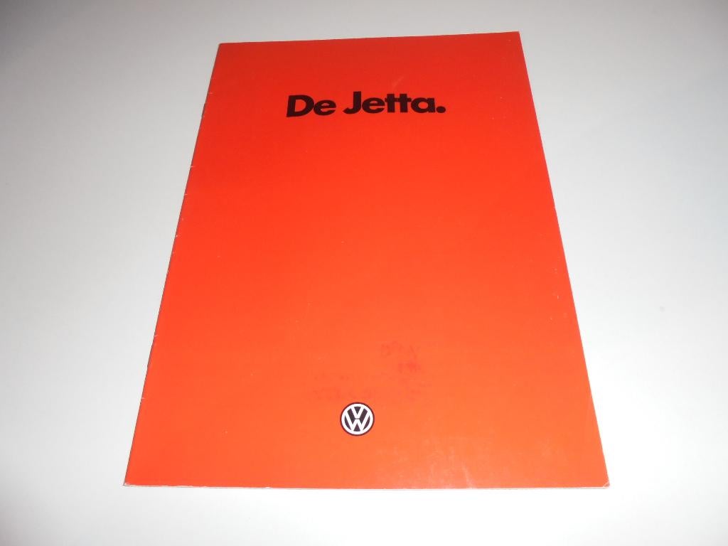 brochure Volkswagen Jetta  1983, Ophalen of Verzenden, Gelezen, Volkswagen
