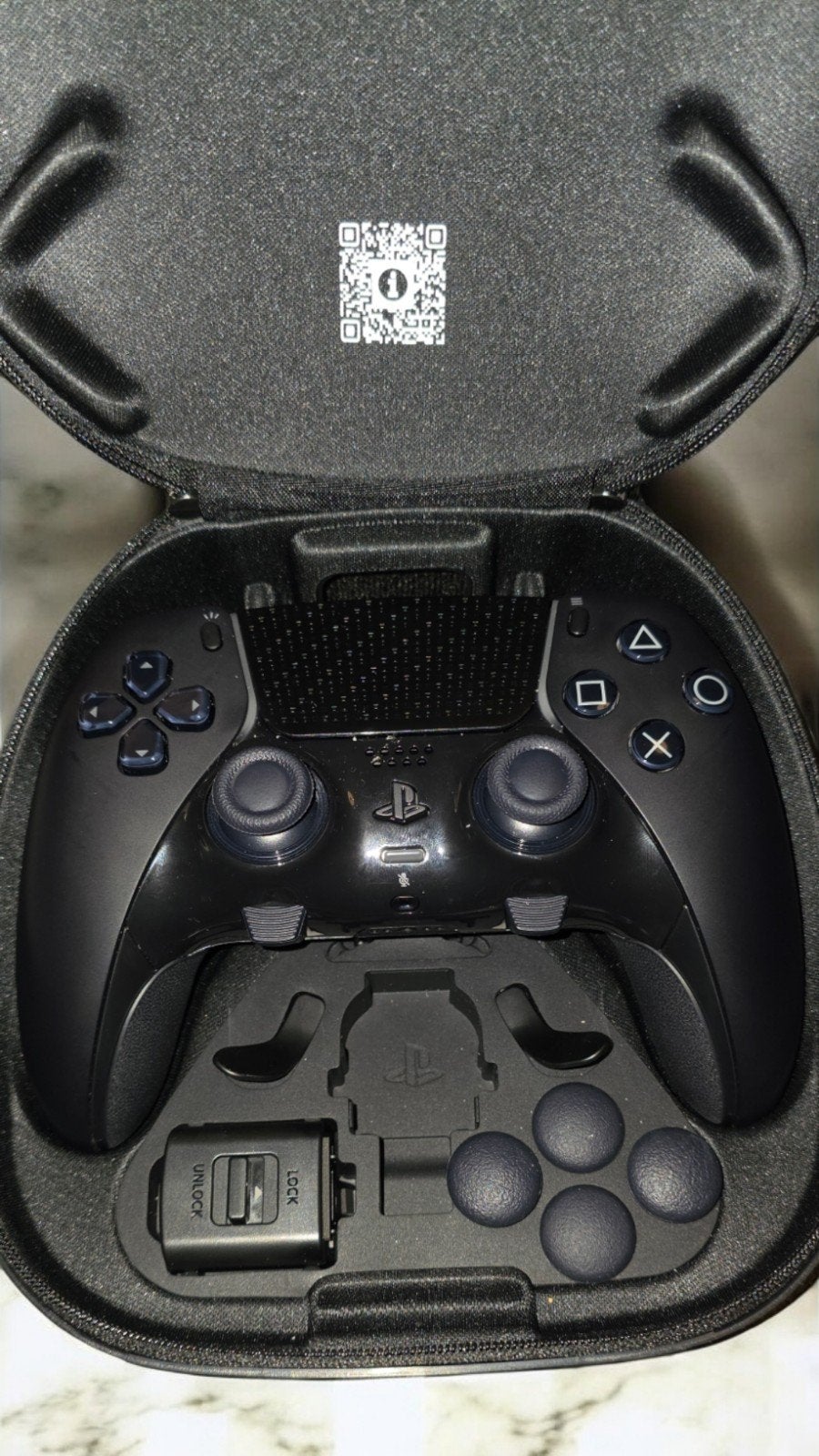 Sony DualSense Edge PS5 Pro-Controller | Factuur, Spelcomputers en Games, Ophalen of Verzenden, Zo goed als nieuw, Controller