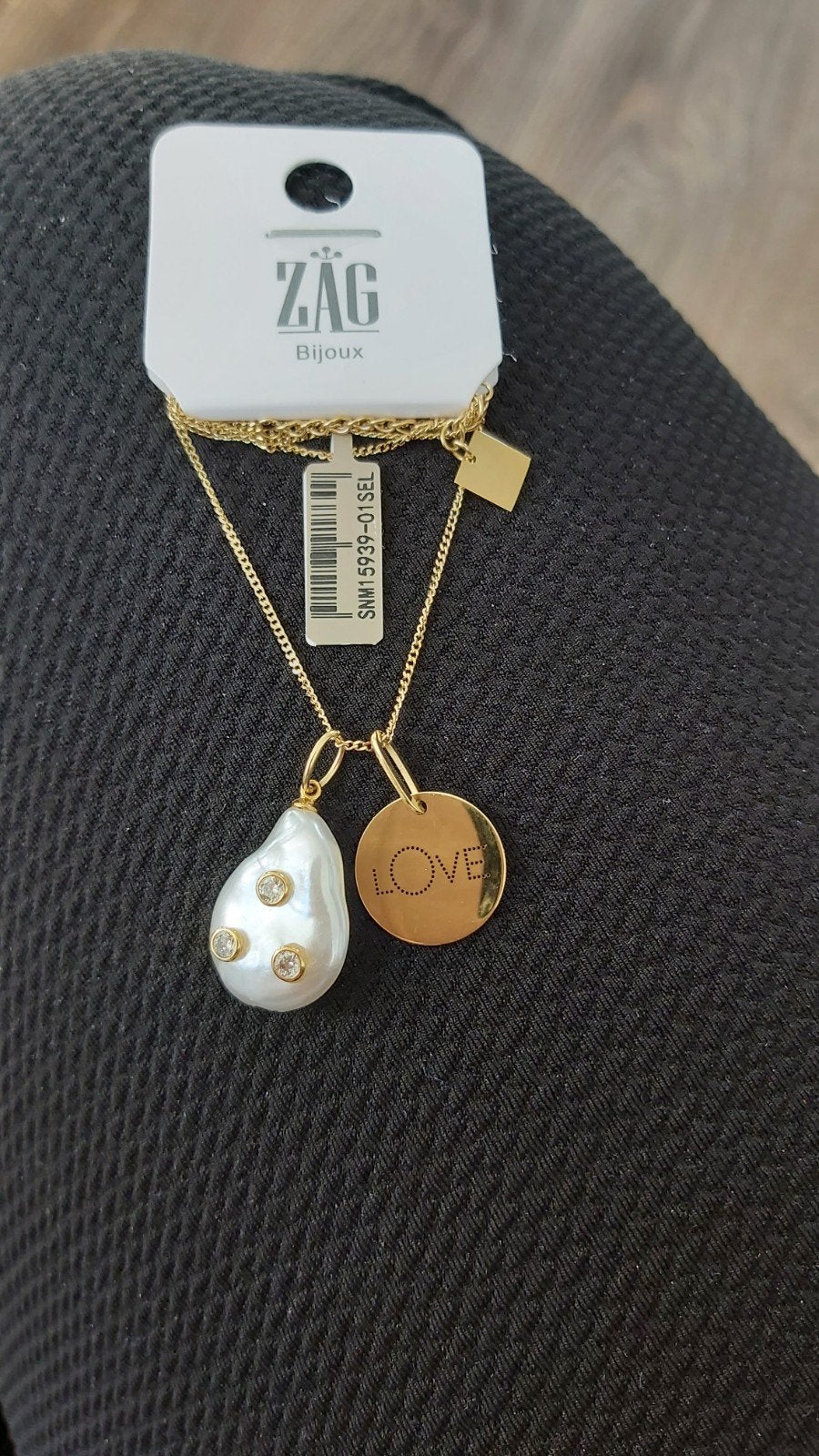 Nieuwe ketting van ZAG Bijoux, Nieuw, Ophalen of Verzenden, Goud, Overige materialen