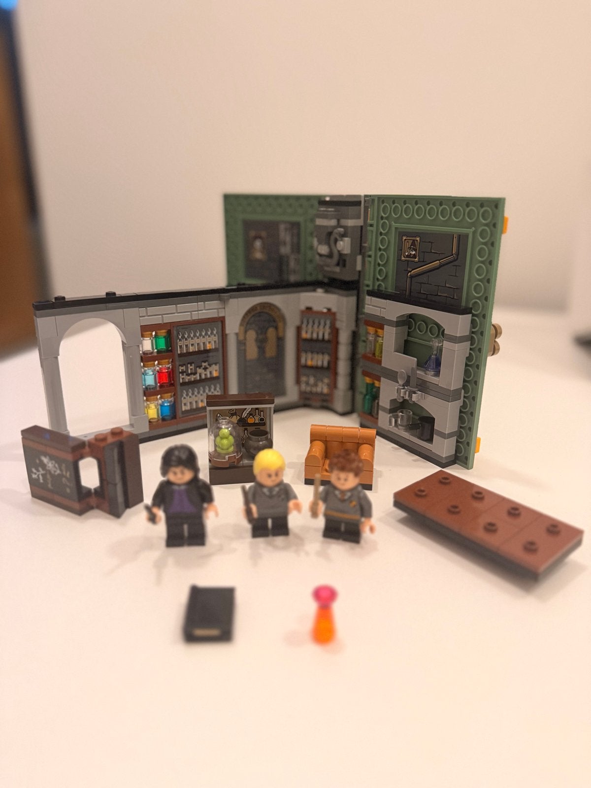 LEGO Harry Potter 76383: Wisseldrank vergissing (Compleet), Gebruikt, Lego, Harry Potter, Ophalen of Verzenden