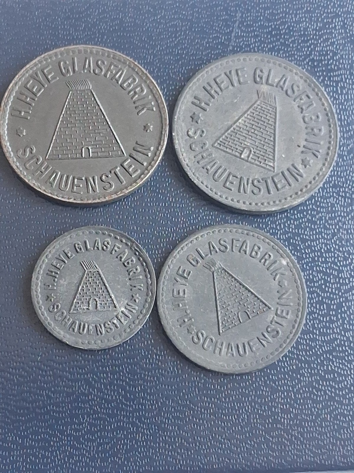 4 muntjes notgeld schauenstein, Ophalen of Verzenden, Overige landen