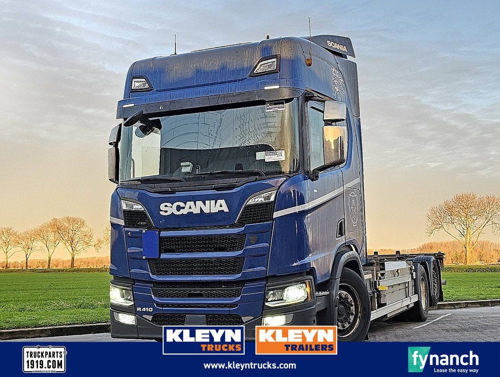 SCANIA R410 6x2*4 ret cng gas, Auto's, Automaat, Euro 6, Scania, CNG (Aardgas)