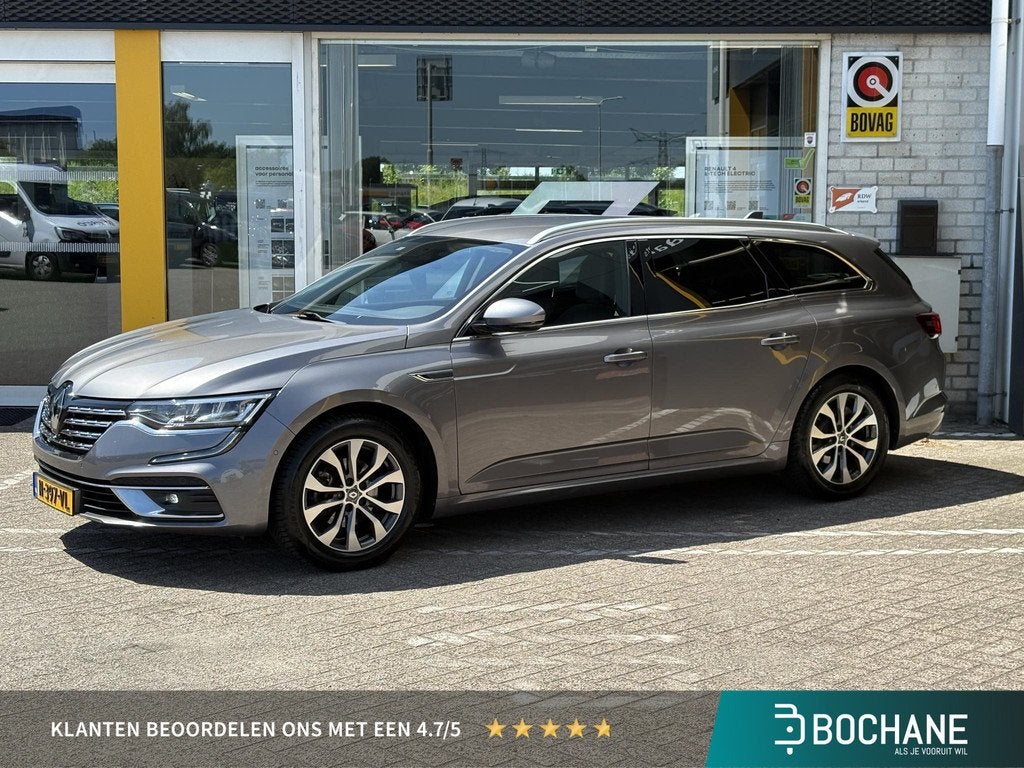 Renault Talisman Estate 1.3 TCe Business Intens | NAP | Trek, Auto's, Renault, Gebruikt, 4 cilinders, Met garantie (alle), Leder en Stof