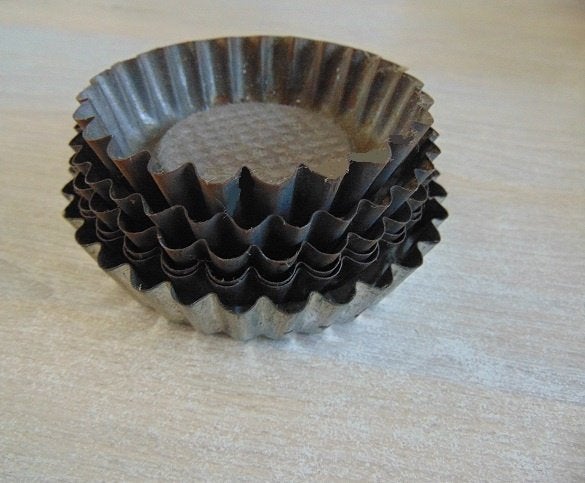 Vintage Koekjes/ Gebakjes Blikjes/ Vormen, Ophalen of Verzenden, Overige typen