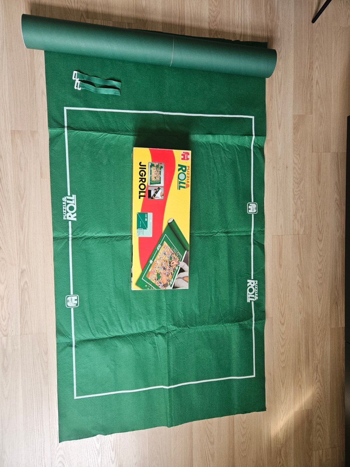 Jumbo Puzzle & Roll - Puzzelmat 110x75 cm, Ophalen of Verzenden, Meer dan 1500 stukjes, Gebruikt, Legpuzzel
